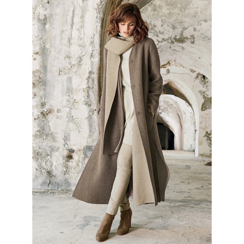 Jaden Reversible Coat Print/Pattern XS