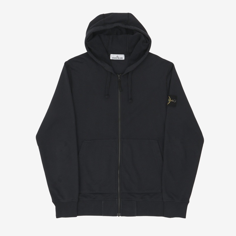 Zip Up Hoodie L Navy