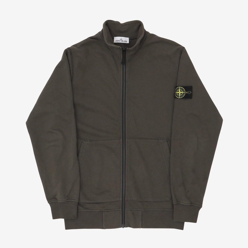 Zip Up Sweatshirt L Dark Grey