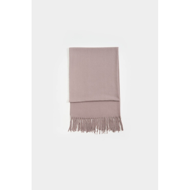 Fringed Scarf Stone Free Size