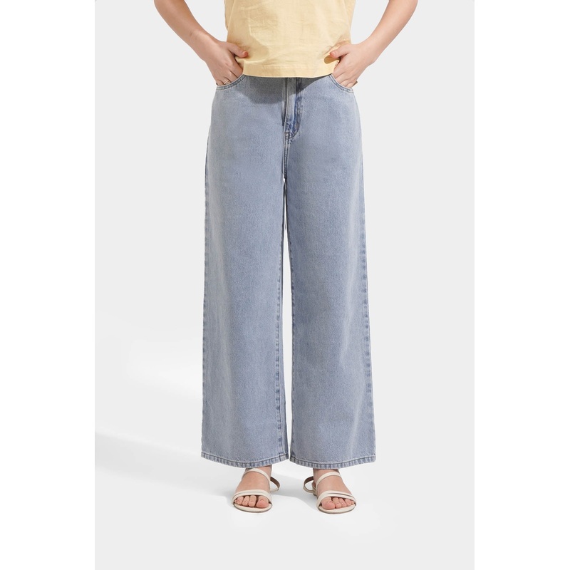 Straight Leg Jeans Denim Blue Waist 26