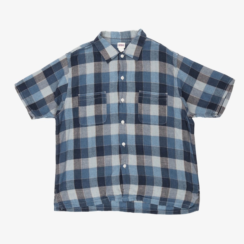 U54 QLS Shijira Weave Shirt XL Blue