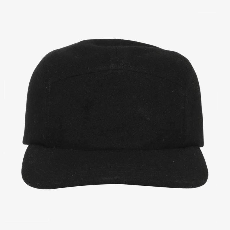Wool Blend Baseball Cap OS Black