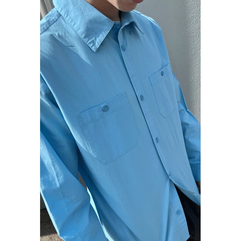 COTTON POPLIN SHIRT Coconut Milk Extra Small