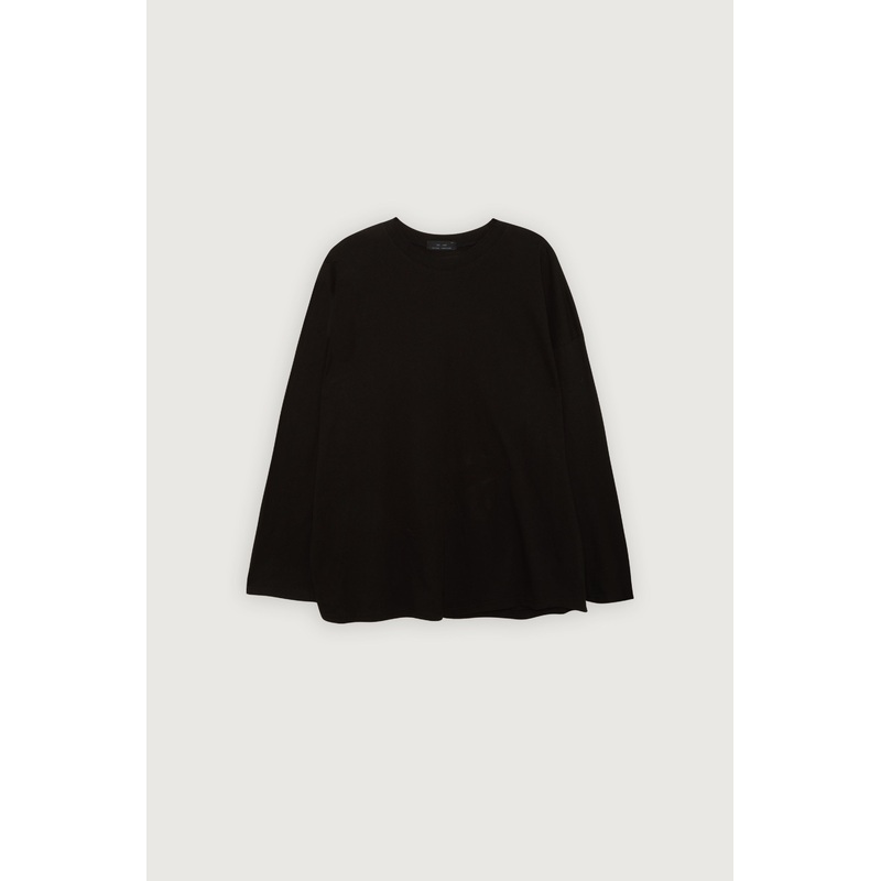 LONG SLEEVE T-SHIRT Black Extra Small