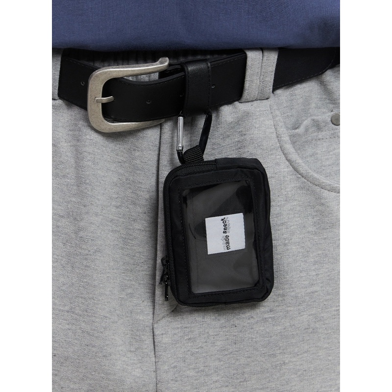 Mini Cardholder Keychain Pouch IC503 Black One Size