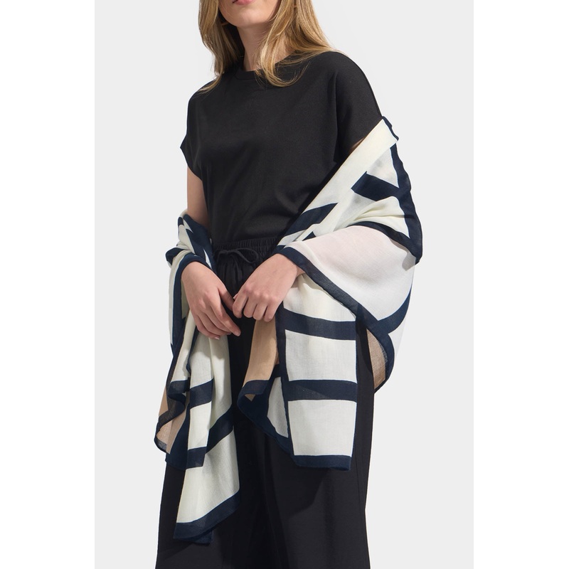 Printed Scarf Multi-Color Combination Free Size