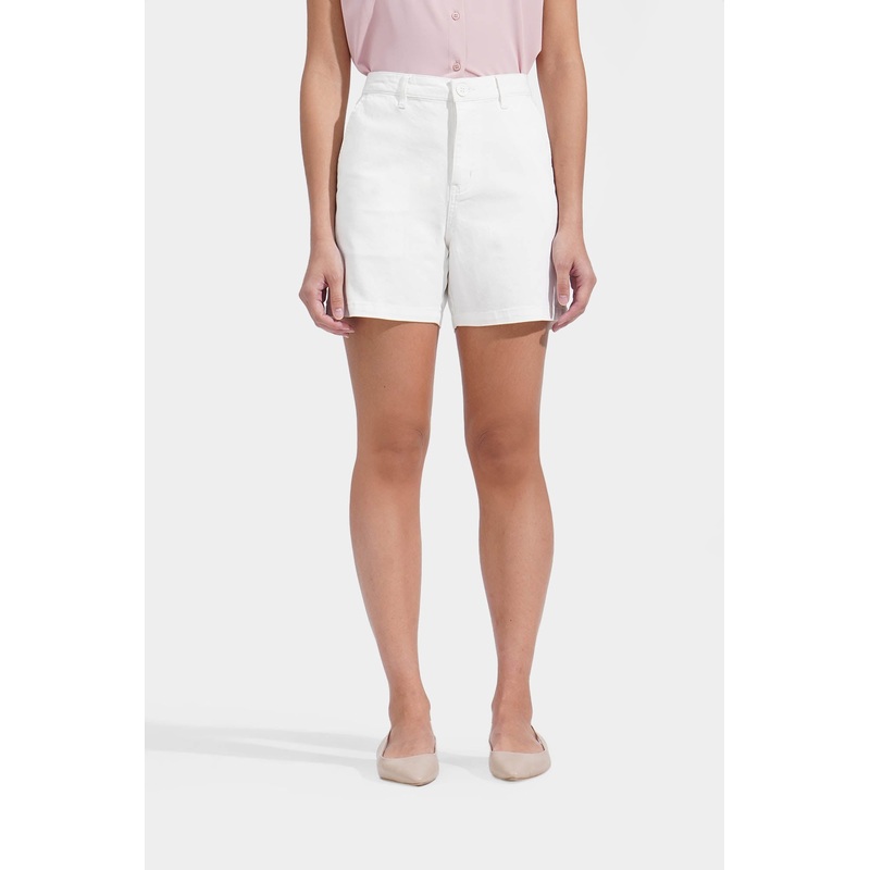 Twill Shorts Off White Extra Small