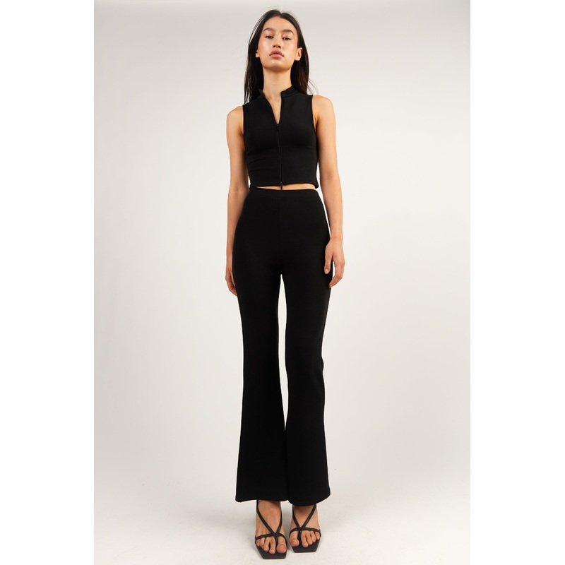 FLARED PANT Black Beauty Extra Small