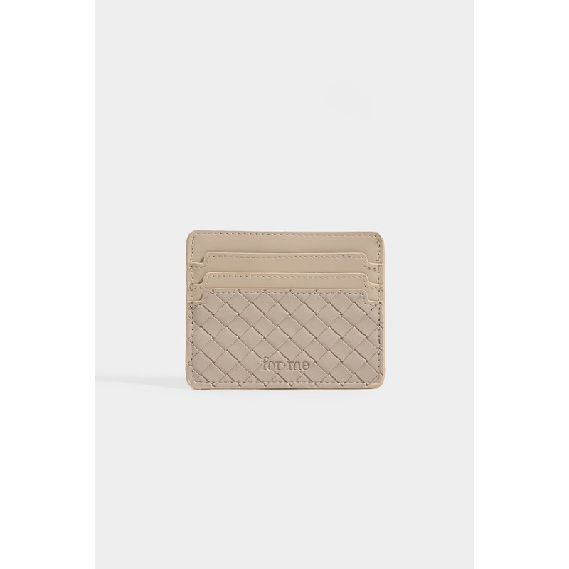 Weaved Card Holder Stone Free Size