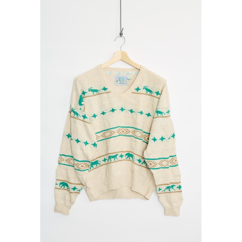 90’s pattern knit (XL) XL