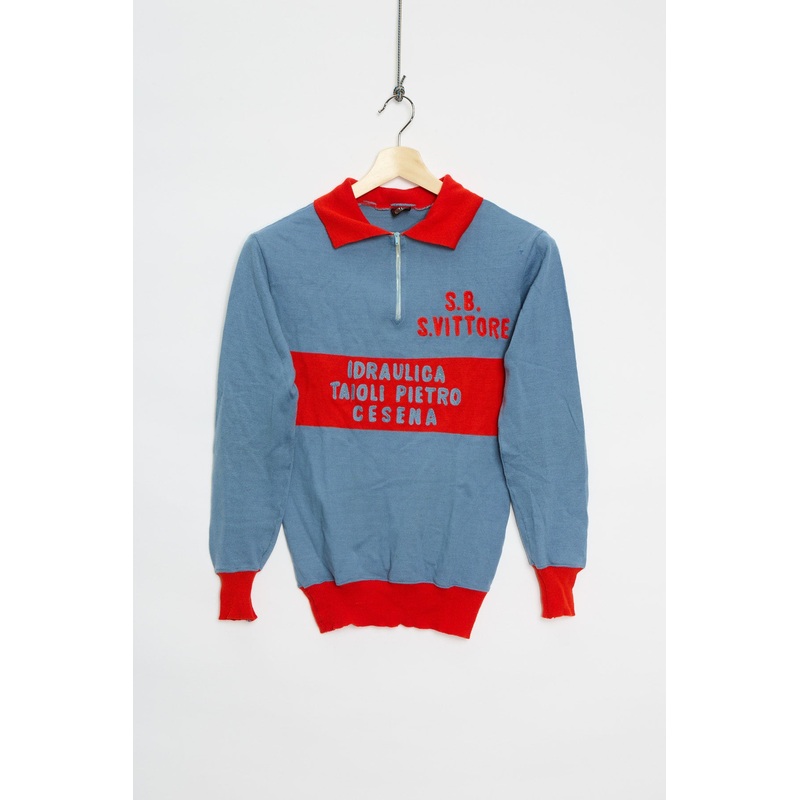 Vintage Italian wool cycling jersey (M) M