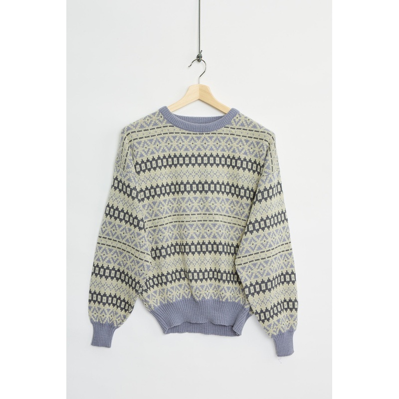 90’s pattern knit (L) L