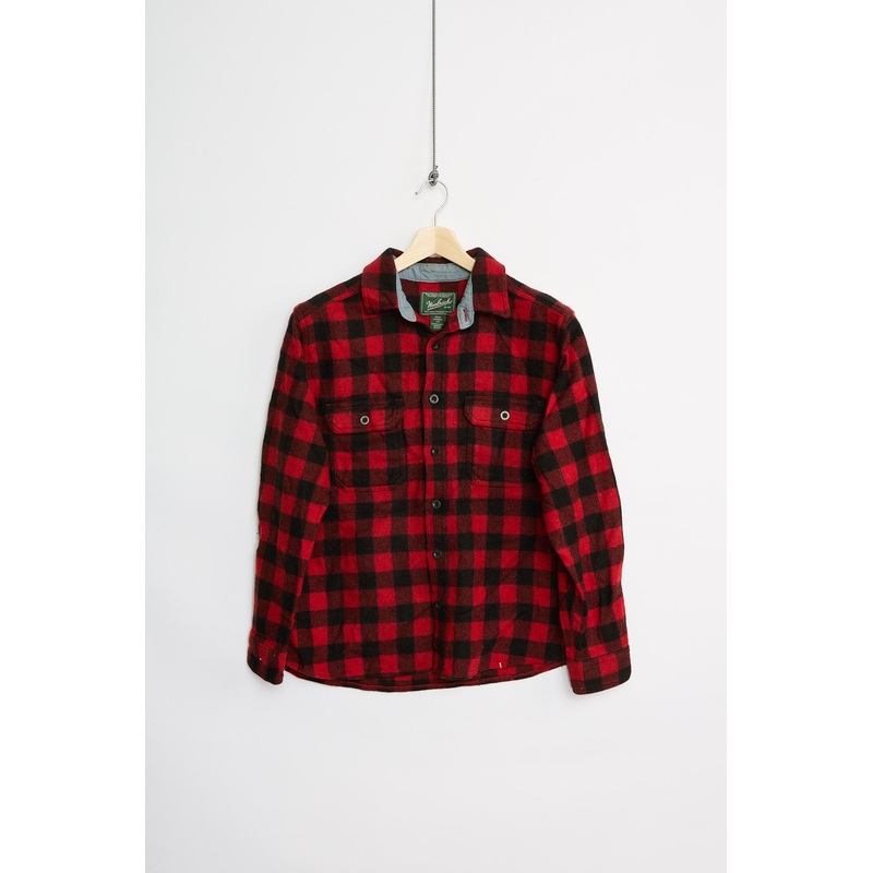 Woolrich Wool Shirt Jacket (L) L