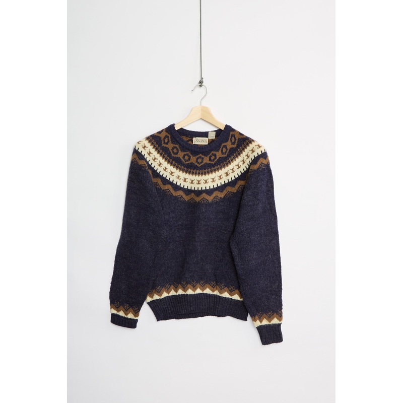 80’s pattern knit (S) S