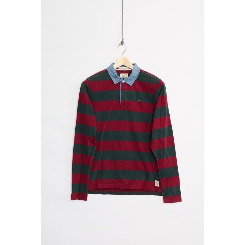 Hilfiger rungby shirt (S) S