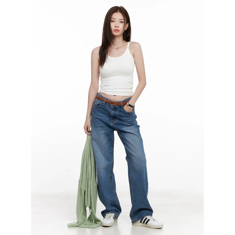 Juun Straight-Leg Blue Jeans CL523 Blue S