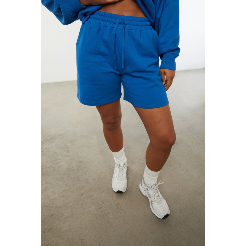 DRAWSTRING SHORT Classic Blue Extra Small