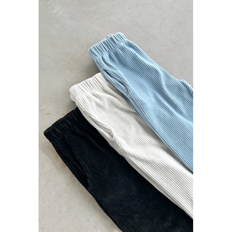 CORDUROY JOGGER Oatmeal Small