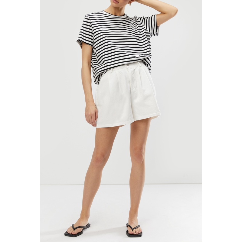 COTTON SHORT White Small