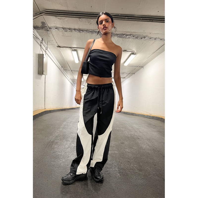 COLOUR BLOCK PANT Navy Small