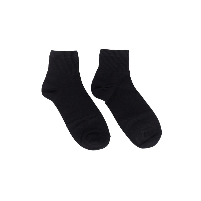 [ACC] Mens Essential Basic Socks CG506 Black One Size