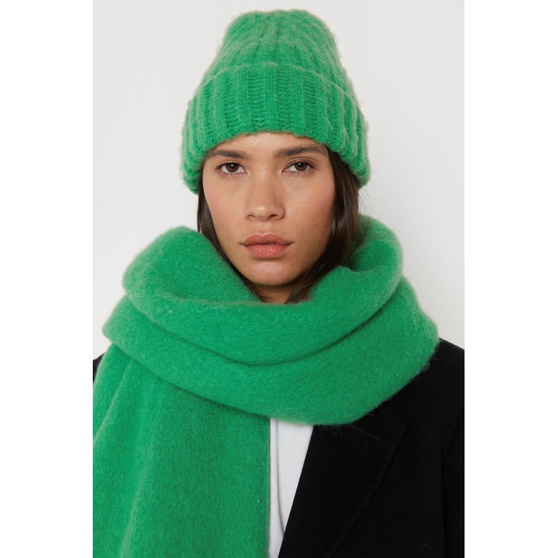 CHUNKY BEANIE Lucky Green One Size