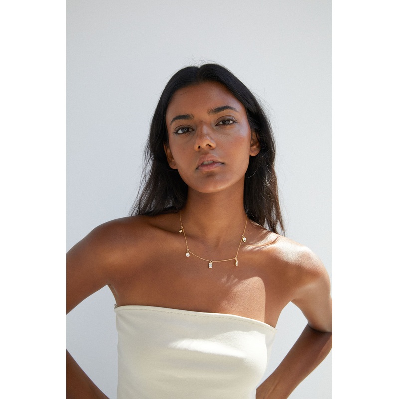 CHARM NECKLACE Gold One Size