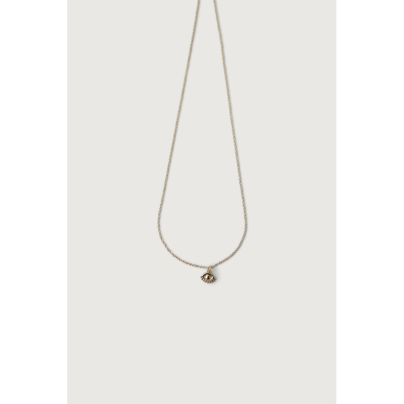 CHARM PENDANT NECKLACE Gold Eye One Size