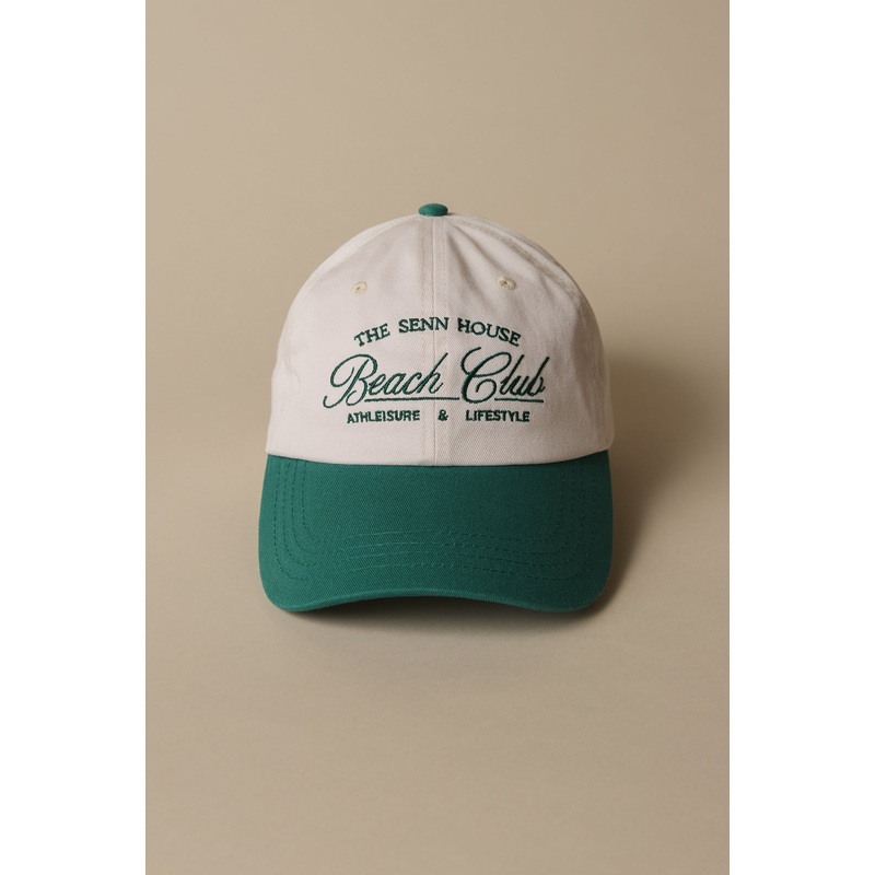 BEACH CLUB CAP Racquet Green One Size