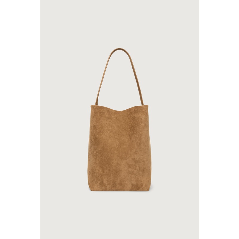 SLOANE TOTE IN VEGAN SUEDE Coffee Bean One Size