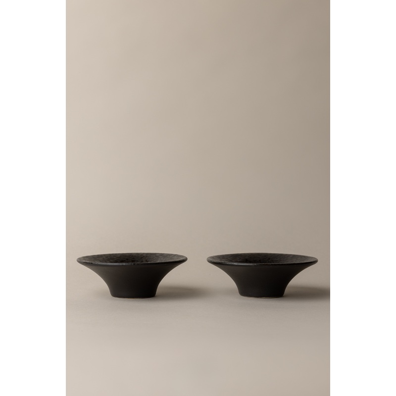NARA LOW BOWL SET Obsidian One Size