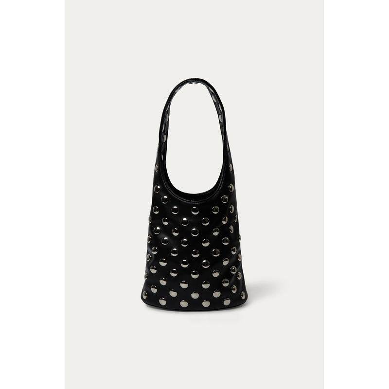 ALIX STUDDED BAG Black One Size