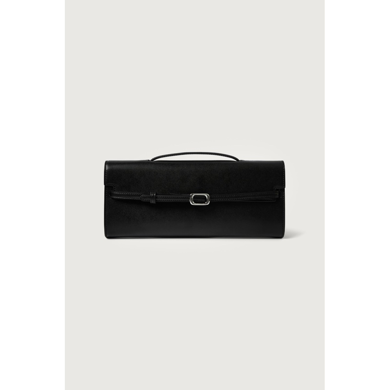 STELLA BELTED CLUTCH Black One Size