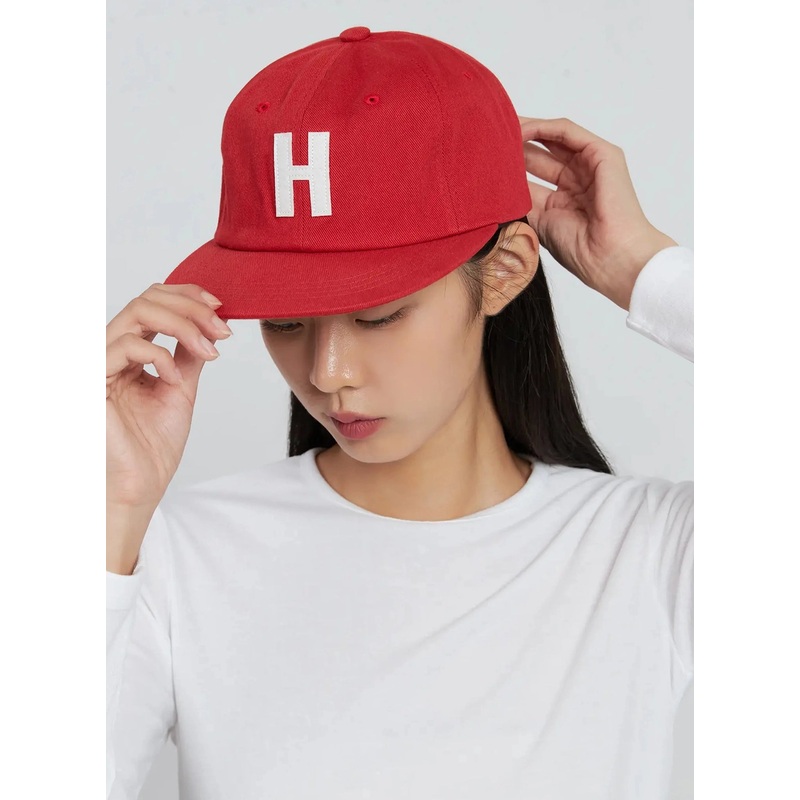 Street Style Lettered Cap IN507 Red One Size