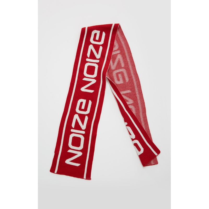 Noize Knit Scarf Red/Off White OS / TU