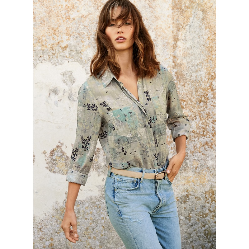 Zen Garden Shirt Print/Pattern XS