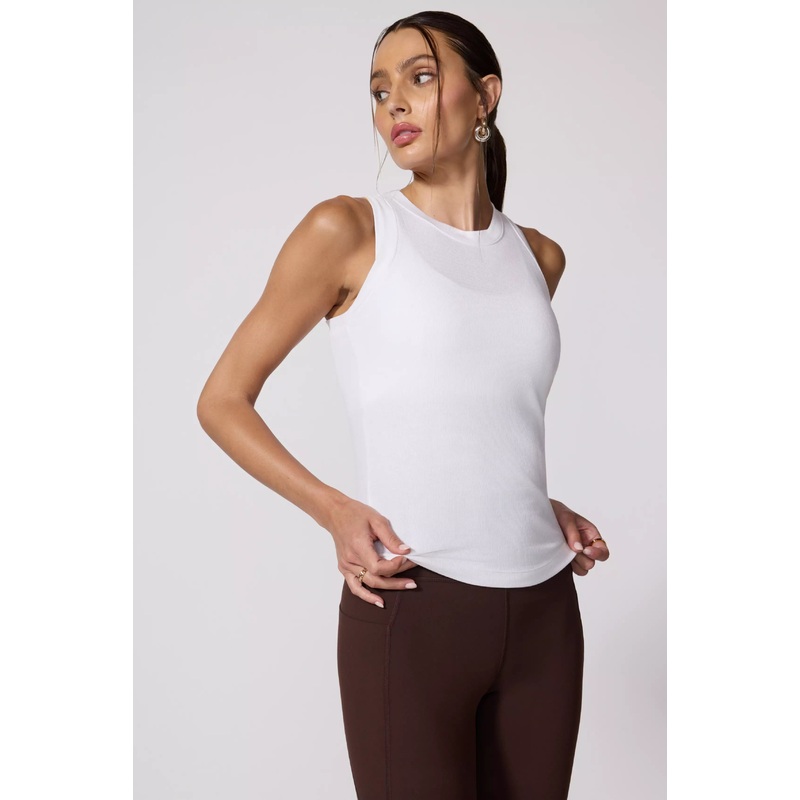 Baby Rib Tank – White White XS