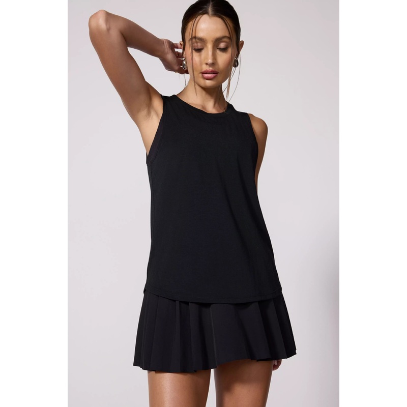 Performance Knit Tank – Black Black XS