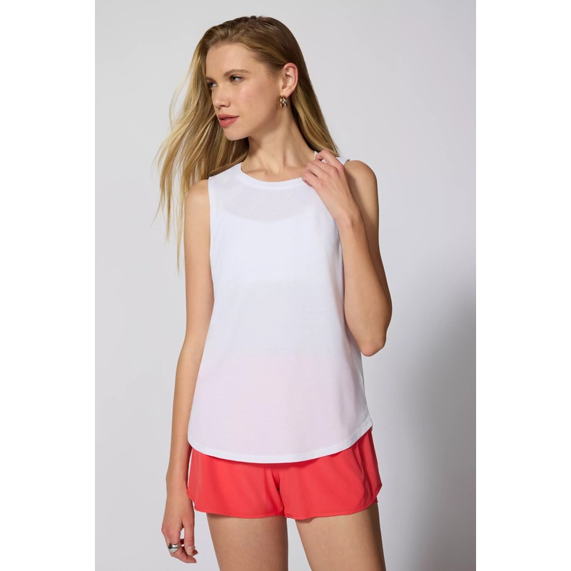 Performance Knit Tank – White White XS