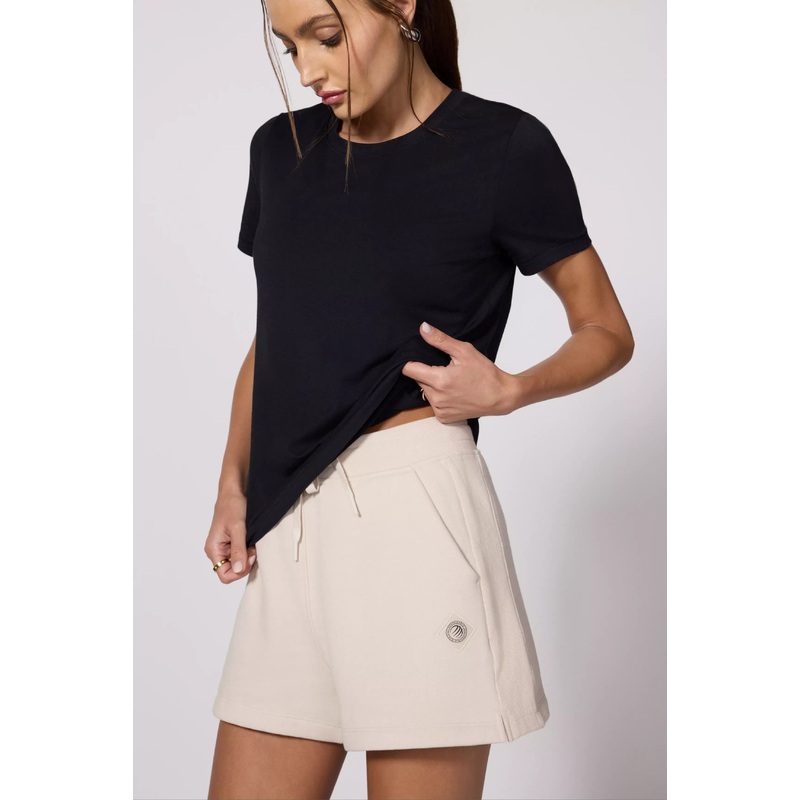 Pima Cotton Classic Fit Tee – Black Black XS