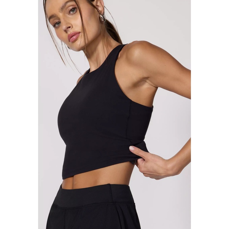 Velocity Tank with Support – Black Black XS