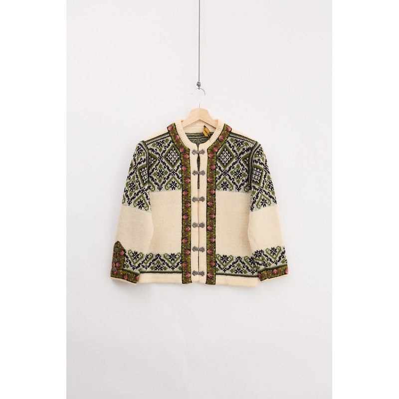 80’s Nordstrikk Traditional Knitted Cardigan (XS) XS
