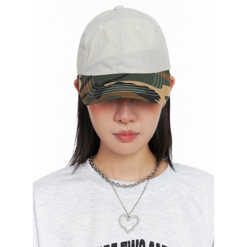 Camouflage Baseball Cap IS508 Gray One Size