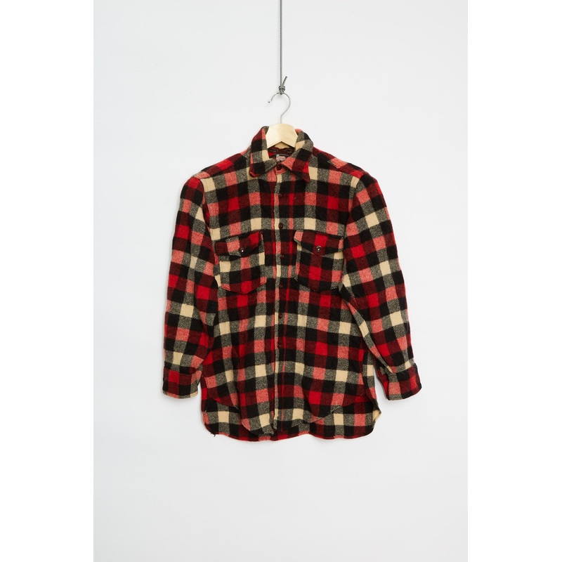 50’s Woolrich wool shirt jacket (S) S