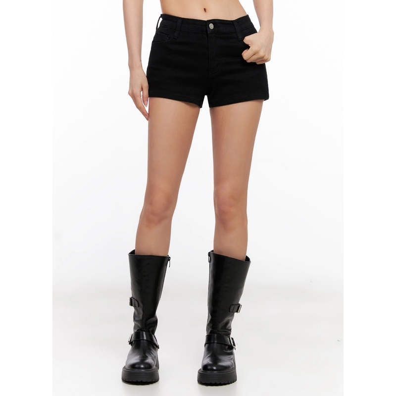 Basic Shorts with Hip Pads IG508 Black XS