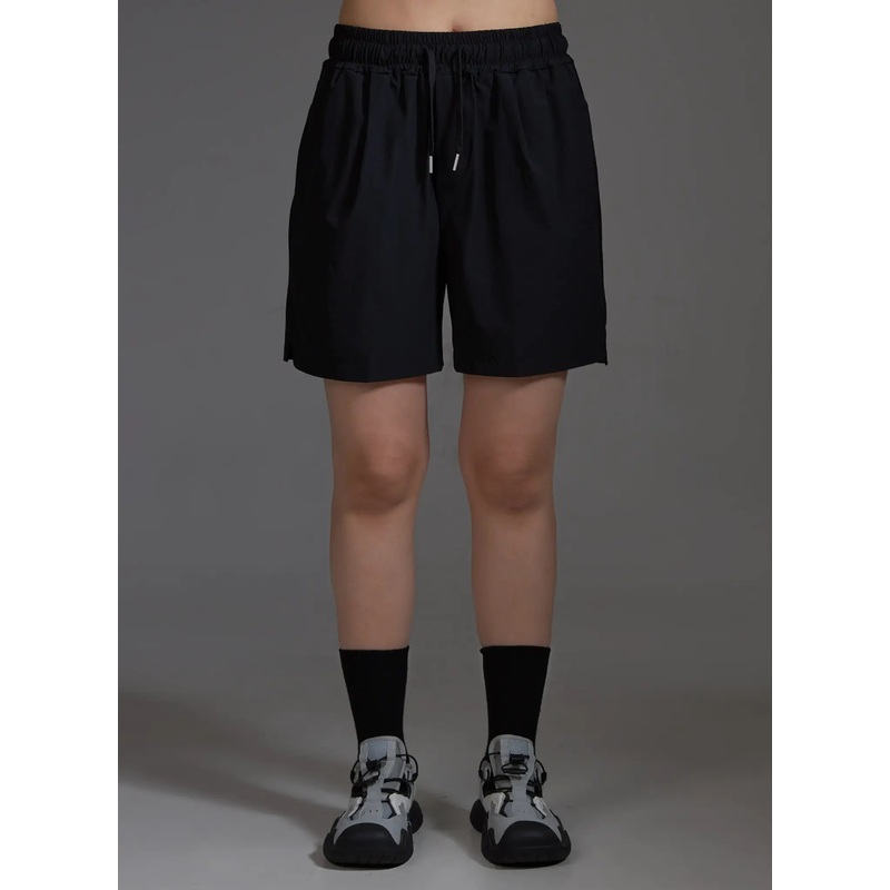 Stretch Running Shorts (Black) IO517 Black M/L