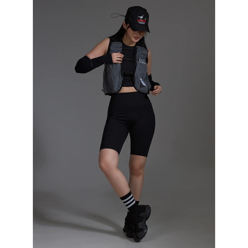 String Running Cap IO517 Black One Size