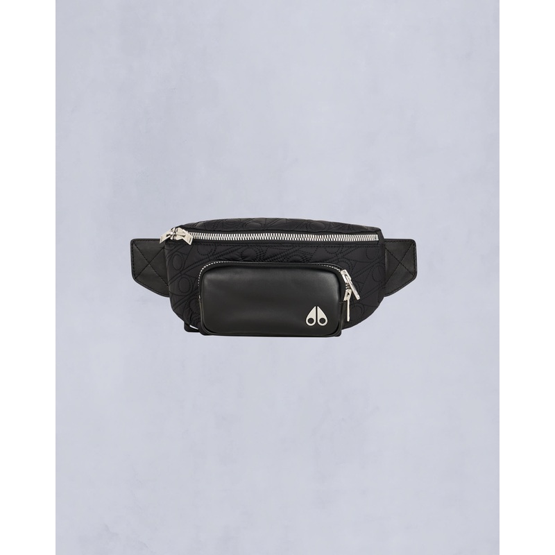 LOGO MONOGRAM WAIST BAG BLACK MONOGRAM OS