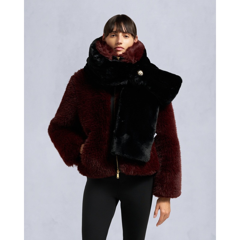 BUNNY SCARF BLACK OS